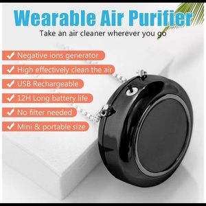 Wearable air purifier
